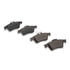 1551-1095-00 by DYNAMIC FRICTION COMPANY - 5000 Advanced Brake Pads - Ceramic