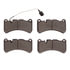 1551-1116-10 by DYNAMIC FRICTION COMPANY - 5000 Advanced Brake Pads - Low Metallic