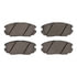 1551-1125-00 by DYNAMIC FRICTION COMPANY - 5000 Advanced Brake Pads - Ceramic