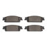 1551-1194-10 by DYNAMIC FRICTION COMPANY - 5000 Advanced Brake Pads - Ceramic