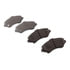 1551-1273-00 by DYNAMIC FRICTION COMPANY - 5000 Advanced Brake Pads - Ceramic