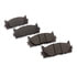 1551-1293-00 by DYNAMIC FRICTION COMPANY - 5000 Advanced Brake Pads - Ceramic