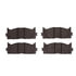 1551-1293-00 by DYNAMIC FRICTION COMPANY - 5000 Advanced Brake Pads - Ceramic