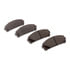 1551-1324-00 by DYNAMIC FRICTION COMPANY - 5000 Advanced Brake Pads - Ceramic