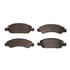 1551-1363-00 by DYNAMIC FRICTION COMPANY - 5000 Advanced Brake Pads - Ceramic