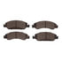 1551-1363-00 by DYNAMIC FRICTION COMPANY - 5000 Advanced Brake Pads - Ceramic