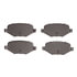 1551-1377-00 by DYNAMIC FRICTION COMPANY - 5000 Advanced Brake Pads - Ceramic