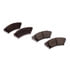 1551-1391-00 by DYNAMIC FRICTION COMPANY - 5000 Advanced Brake Pads - Ceramic