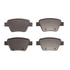 1551-1456-00 by DYNAMIC FRICTION COMPANY - 5000 Advanced Brake Pads - Ceramic