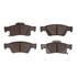 1551-1498-00 by DYNAMIC FRICTION COMPANY - 5000 Advanced Brake Pads - Ceramic
