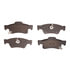 1551-1498-00 by DYNAMIC FRICTION COMPANY - 5000 Advanced Brake Pads - Ceramic
