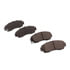 1551-1521-00 by DYNAMIC FRICTION COMPANY - 5000 Advanced Brake Pads - Ceramic