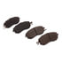 1551-1539-00 by DYNAMIC FRICTION COMPANY - 5000 Advanced Brake Pads - Ceramic