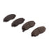 1551-1578-00 by DYNAMIC FRICTION COMPANY - 5000 Advanced Brake Pads - Ceramic