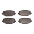 1551-1596-00 by DYNAMIC FRICTION COMPANY - 5000 Advanced Brake Pads - Ceramic