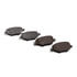 1551-1612-00 by DYNAMIC FRICTION COMPANY - 5000 Advanced Brake Pads - Ceramic