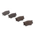 1551-1632-00 by DYNAMIC FRICTION COMPANY - 5000 Advanced Brake Pads - Ceramic