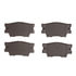 1551-1632-00 by DYNAMIC FRICTION COMPANY - 5000 Advanced Brake Pads - Ceramic