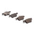 1551-1665-10 by DYNAMIC FRICTION COMPANY - DFC 5000 Advanced Brake Pads - Ceramic