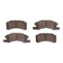 1551-1731-00 by DYNAMIC FRICTION COMPANY - 5000 Advanced Brake Pads - Ceramic