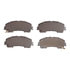 1551-1736-00 by DYNAMIC FRICTION COMPANY - 5000 Advanced Brake Pads - Ceramic