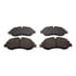 1551-1774-00 by DYNAMIC FRICTION COMPANY - 5000 Advanced Brake Pads - Semi Metallic