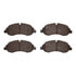 1551-1774-00 by DYNAMIC FRICTION COMPANY - 5000 Advanced Brake Pads - Semi Metallic