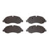 1551-1774-00 by DYNAMIC FRICTION COMPANY - 5000 Advanced Brake Pads - Semi Metallic