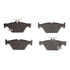 1551-1808-00 by DYNAMIC FRICTION COMPANY - 5000 Advanced Brake Pads - Ceramic