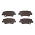 1551-1813-00 by DYNAMIC FRICTION COMPANY - 5000 Advanced Brake Pads - Ceramic