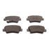 1551-1813-00 by DYNAMIC FRICTION COMPANY - 5000 Advanced Brake Pads - Ceramic