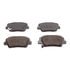 1551-1816-00 by DYNAMIC FRICTION COMPANY - 5000 Advanced Brake Pads - Ceramic