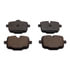 1551-1850-00 by DYNAMIC FRICTION COMPANY - 5000 Advanced Brake Pads - Ceramic