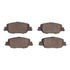 1551-2037-00 by DYNAMIC FRICTION COMPANY - 5000 Advanced Brake Pads - Ceramic