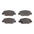 1551-2037-00 by DYNAMIC FRICTION COMPANY - 5000 Advanced Brake Pads - Ceramic