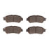 1551-2038-00 by DYNAMIC FRICTION COMPANY - 5000 Advanced Brake Pads - Ceramic