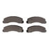 1551-2087-00 by DYNAMIC FRICTION COMPANY - 5000 Advanced Brake Pads - Ceramic