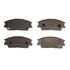 1551-2285-00 by DYNAMIC FRICTION COMPANY - DFC 5000 Advanced Brake Pads - Ceramic