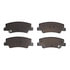 1551-2299-00 by DYNAMIC FRICTION COMPANY - DFC 5000 Advanced Brake Pads - Ceramic