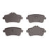 1552-1630-00 by DYNAMIC FRICTION COMPANY - 5000 Advanced Brake Pads - Ceramic