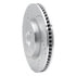 631-10006L by DYNAMIC FRICTION COMPANY - Brake Rotor - Drilled and Slotted - Silver