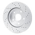 830-76135L by DYNAMIC FRICTION COMPANY - Geoperformance Rotor - Drilled and Slotted