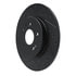 633-03060L by DYNAMIC FRICTION COMPANY - Brake Rotor - Drilled and Slotted - Black