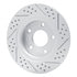 830-80051L by DYNAMIC FRICTION COMPANY - Geoperformance Rotor - Drilled and Slotted