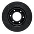 633-54275R by DYNAMIC FRICTION COMPANY - Brake Rotor - Drilled and Slotted - Black