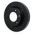 633-54275R by DYNAMIC FRICTION COMPANY - Brake Rotor - Drilled and Slotted - Black