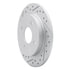 830-80072L by DYNAMIC FRICTION COMPANY - Geoperformance Rotor - Drilled and Slotted