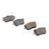 1551-0536-00 by DYNAMIC FRICTION COMPANY - 5000 Advanced Brake Pads - Ceramic