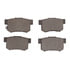 1551-0536-00 by DYNAMIC FRICTION COMPANY - 5000 Advanced Brake Pads - Ceramic