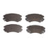 1551-0924-00 by DYNAMIC FRICTION COMPANY - 5000 Advanced Brake Pads - Ceramic